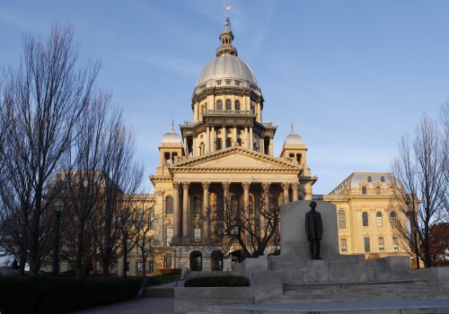 How did springfield become the capital of illinois?