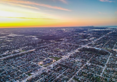 What city borders illinois and indiana?